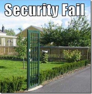 Security Fence Fail